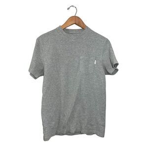 Peter Werth London‎ Men's N.1 Gray Bowling Pocket T-Shirt Size US Small Cotton